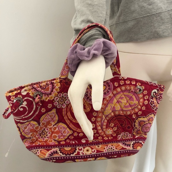 Vera Bradley Raspberry Fizz spring 2008 hand bag